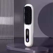 Wireless Portable Heating Straight Hair Comb